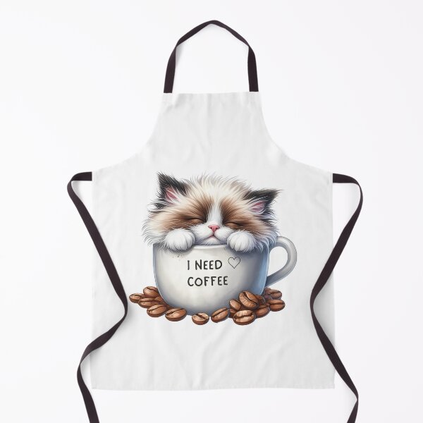 Item preview, Cat Lover Coffee Stickers – Adorable Cozy Cat Bundle designed and sold by Lulunza.