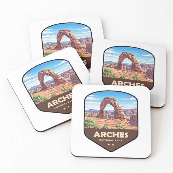 Item preview, Arches National Park Utah Shield designed and sold by Esskay Designs.