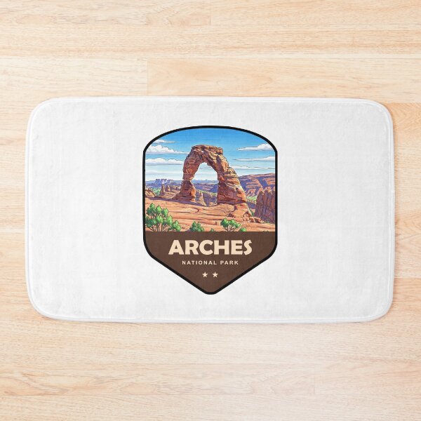 Item preview, Arches National Park Utah Shield designed and sold by Esskay Designs.
