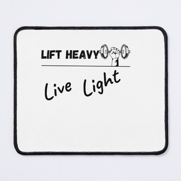 Item preview, Lift Heavy Live Light Motivation designed and sold by On_The_Wave.