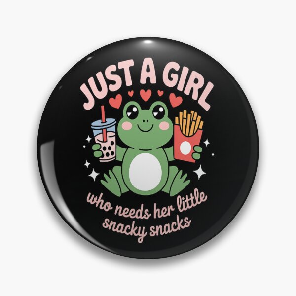 Item preview, Just A Girl Who Needs Her Little Snacky Snacks A Tasty Life designed and sold by LacostCarl.