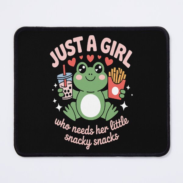 Item preview, Just A Girl Who Needs Her Little Snacky Snacks A Tasty Life designed and sold by LacostCarl.