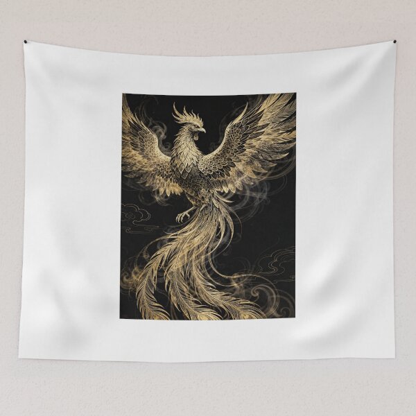 Item preview, Vermilion Phoenix designed and sold by KAMOCHI Art.