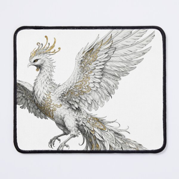 Item preview, Snow Feather Phoenix designed and sold by KAMOCHI Art.