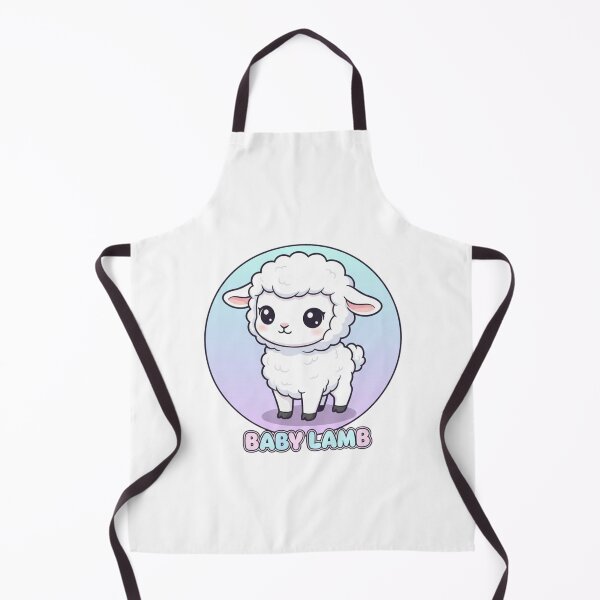 Item preview, Fluffy Baby Lamb - Cute Farm Animal Kawaii Design designed and sold by Trend Drops Mad.