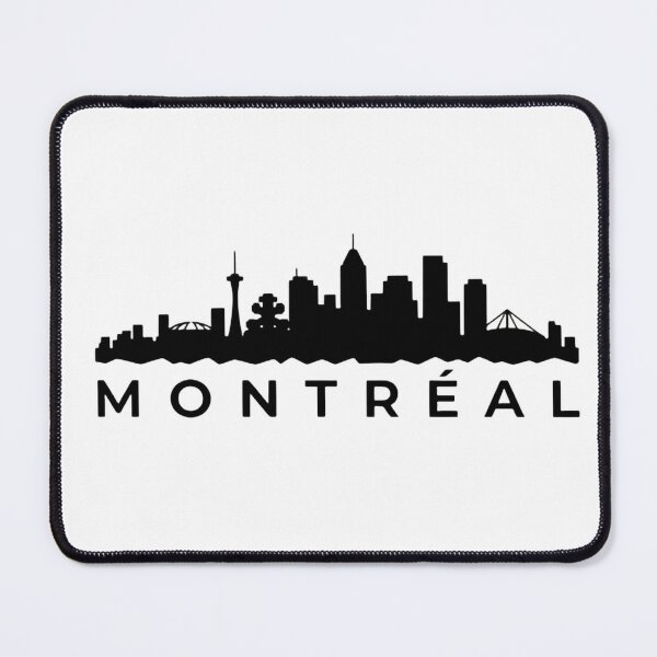 Item preview, Montreal Canada Skyline Winter Snow Peace designed and sold by SkeletonsDanger.