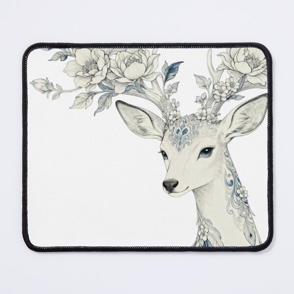 Item preview,  Floral Spirit Deer designed and sold by Simple Life & KAMOCHI.