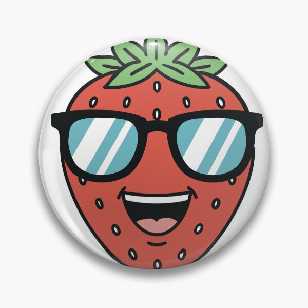 Item preview, Cool strawberry Meme Wearing Sunglasses designed and sold by holywarter.