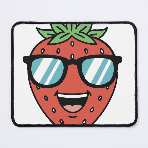 Item preview, Cool strawberry Meme Wearing Sunglasses designed and sold by holywarter.