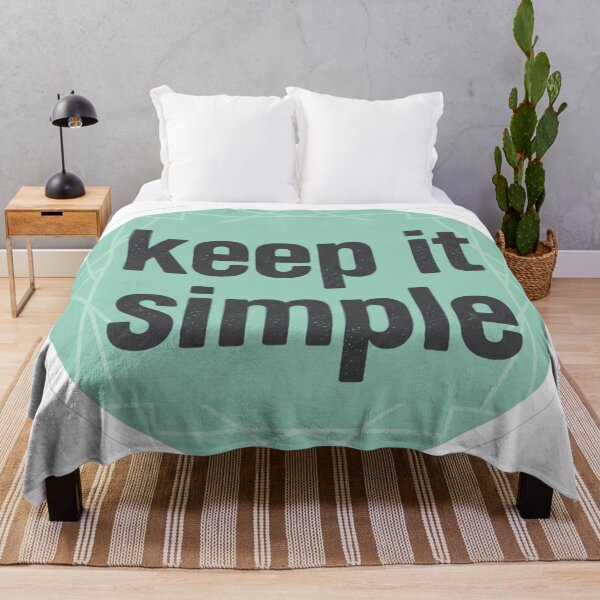 Item preview, Keep It Simple Minimalist Mint Green Pattern designed and sold by Owcomm.