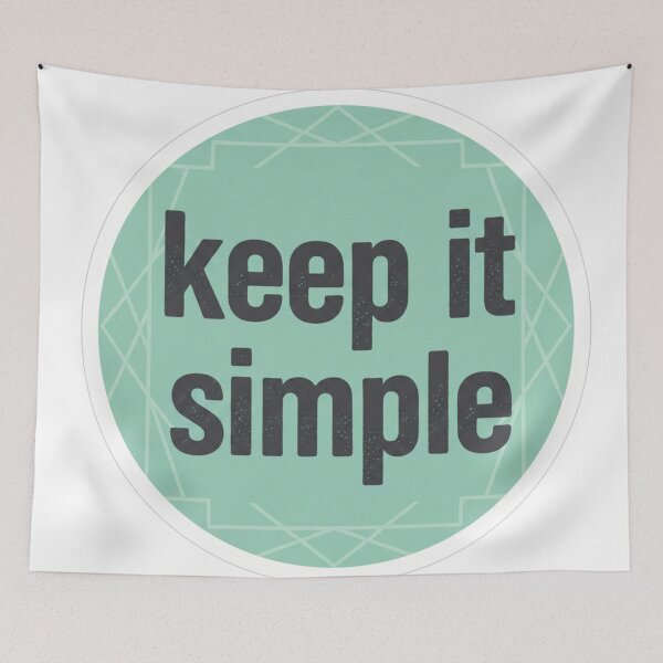 Item preview, Keep It Simple Minimalist Mint Green Pattern designed and sold by Owcomm.