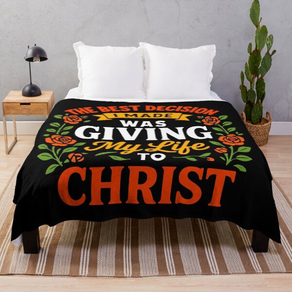 Item preview, The Best Decision I Made Was Giving My Life To Christ designed and sold by plushism.