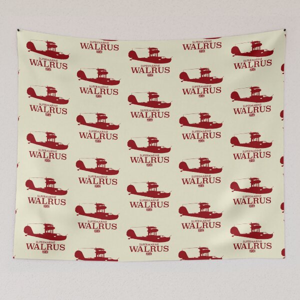 Item preview, Supermarine Walrus designed and sold by StrongVlad.