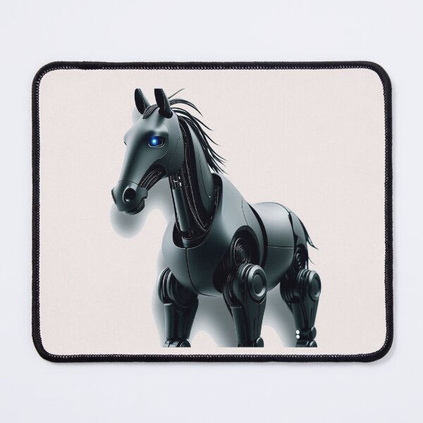 Item preview, Futuristic Robotic Horse with Cybernetic Design designed and sold by zohocreations.