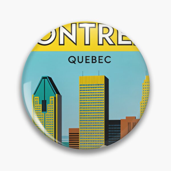 Item preview, Montreal Canada Skyline Evening Glow Romantic designed and sold by SkeletonsDanger.