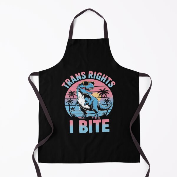 Item preview, Trans Rights Or I Bites Transgender Dinosaur T-Rex LGBTQ designed and sold by MarryIsMonth.