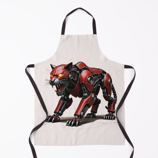 Item preview, Fierce Futuristic Robotic Panther Cyber Beast designed and sold by zohocreations.