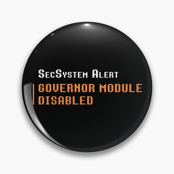 Item preview, Murderbot: Governor Module Disabled designed and sold by firlachieldraws.