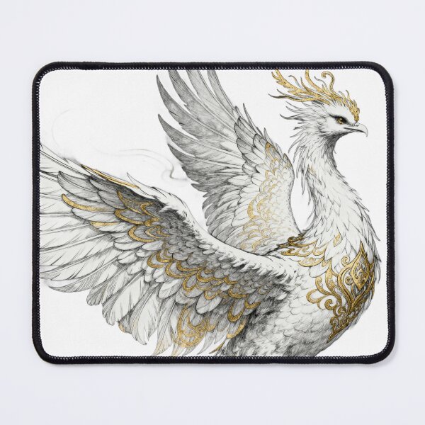 Item preview, Snow Feather Phoenix designed and sold by KAMOCHI Art.