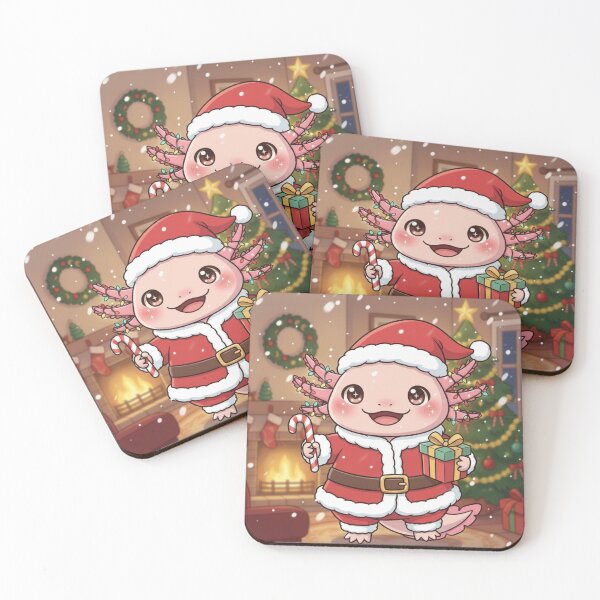Item preview, Merry Christmas axolotl  designed and sold by HuntsmithMerch.
