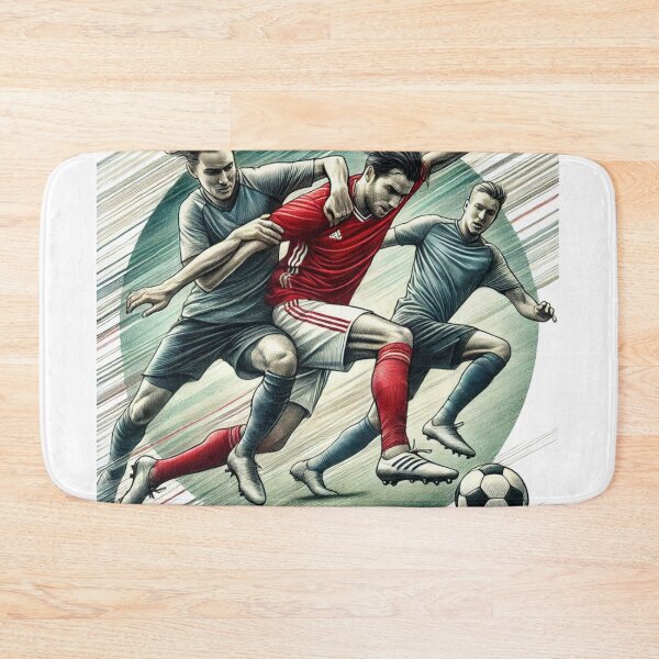 Item preview, Clash on the Pitch — Intense Soccer Showdown designed and sold by denip.