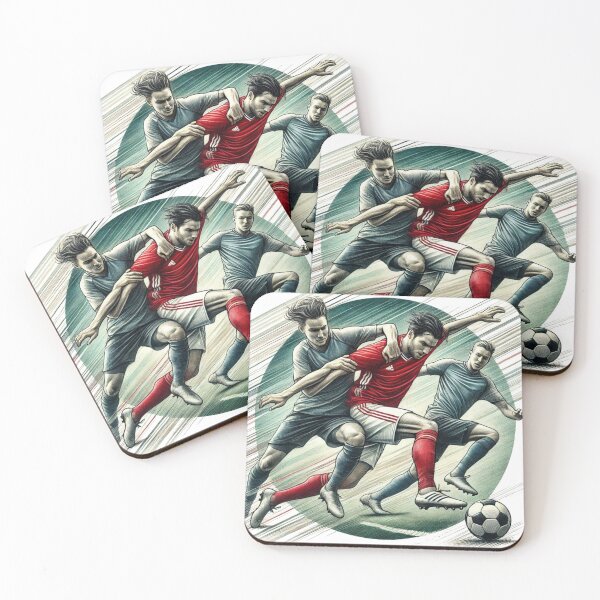 Item preview, Clash on the Pitch — Intense Soccer Showdown designed and sold by denip.