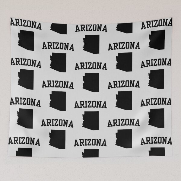 Item preview, Classic Arizona State Map Outline T-Shirt - Collegiate Arch Text designed and sold by mashmosh.