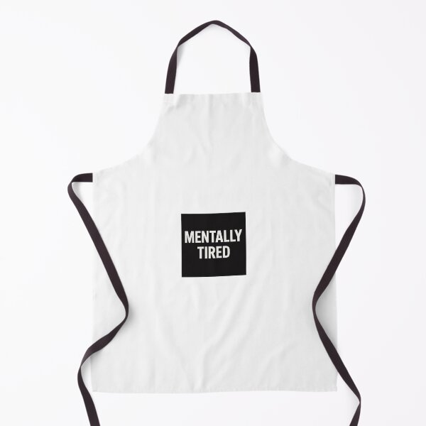 Item preview, Mentally Tired Minimal text design designed and sold by M-Flow.