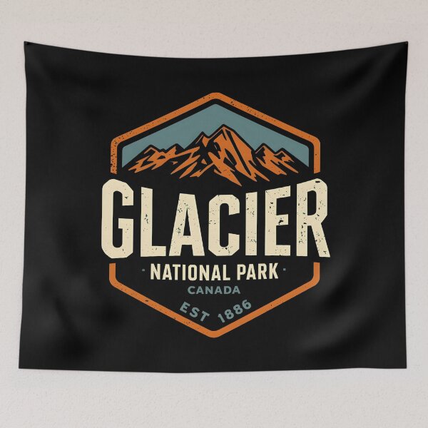 Item preview, Glacier National Park - Canada  designed and sold by GoodOldVintage.