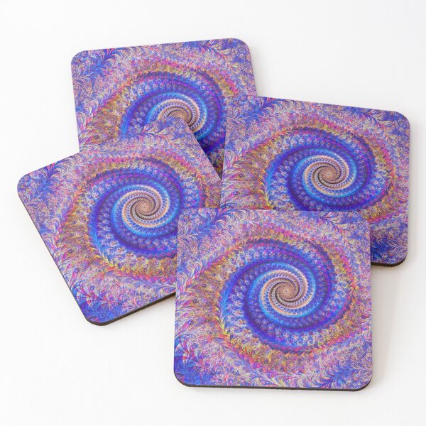 Item preview, Abstract Multicolored Floral Fractal Swirl Mix 23 designed and sold by SXW Designs.
