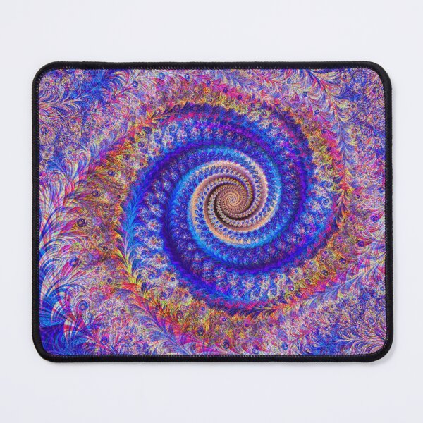 Item preview, Abstract Multicolored Floral Fractal Swirl Mix 23 designed and sold by SXW Designs.