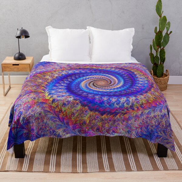 Item preview, Abstract Multicolored Floral Fractal Swirl Mix 23 designed and sold by SXW Designs.
