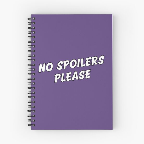 Item preview, No Spoilers Please designed and sold by Owcomm.