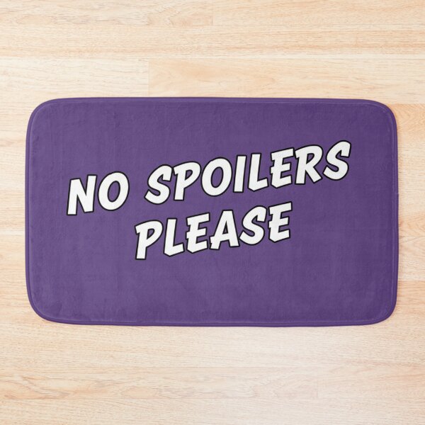 Item preview, No Spoilers Please designed and sold by Owcomm.