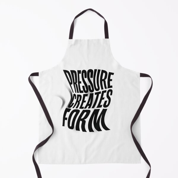 Item preview, Pressure Creates Form - Abstract Typography Art designed and sold by MKreative Studio.