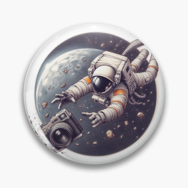 Item preview, “Don’t Worry — Lost Camera in Space designed and sold by denip.