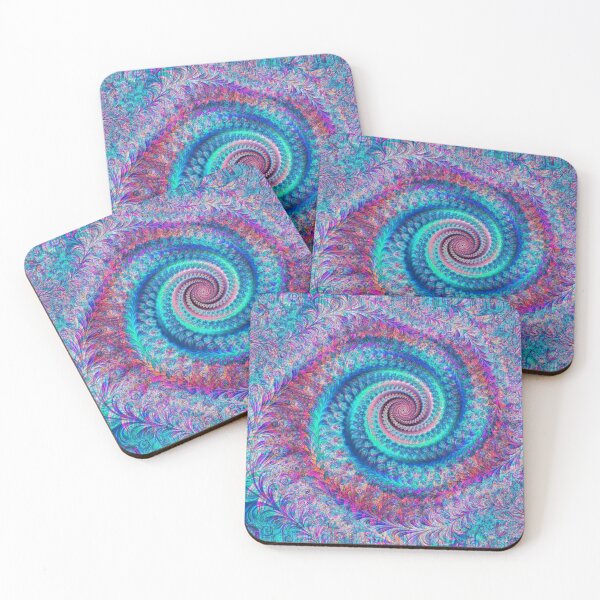 Item preview, Abstract Multicolored Floral Fractal Swirl Mix 24 designed and sold by SXW Designs.