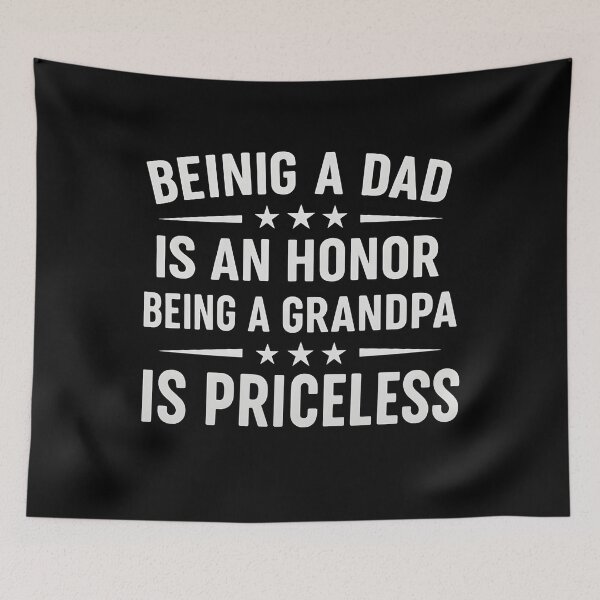Item preview, Being A Dad Is An Honor Being A Grandpa Is Priceless designed and sold by hemagamo.