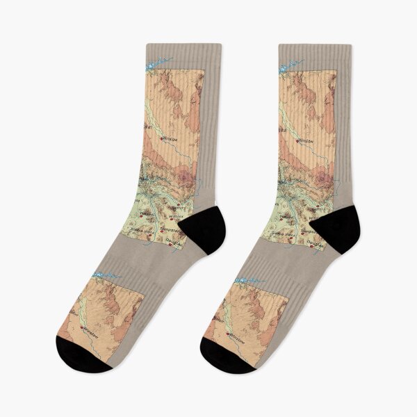 Item preview, Arizona Topographic Map Vintage Relief - Grand Canyon State Tee designed and sold by mashmosh.