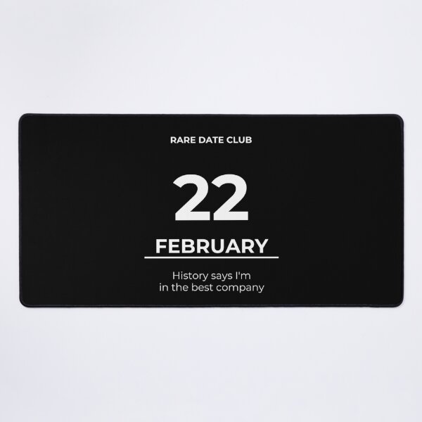 Item preview, Rare Date Club – February 22 designed and sold by ariksworld.