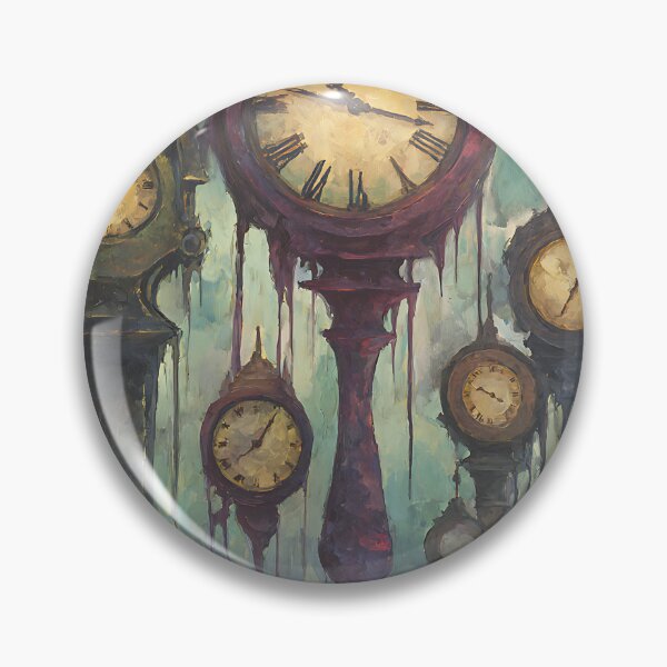 Item preview, Surreal Melting Clocks Abstract Art designed and sold by bapupa.