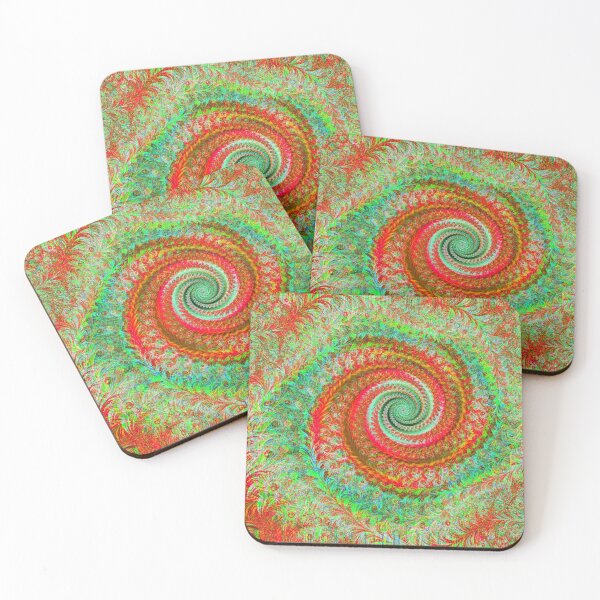 Item preview, Abstract Multicolored Floral Fractal Swirl Mix 25 designed and sold by SXW Designs.