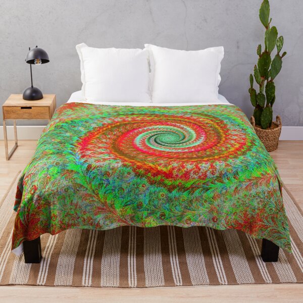 Item preview, Abstract Multicolored Floral Fractal Swirl Mix 25 designed and sold by SXW Designs.