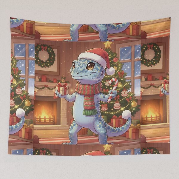 Item preview, Merry Christmas leopard gecko  designed and sold by HuntsmithMerch.