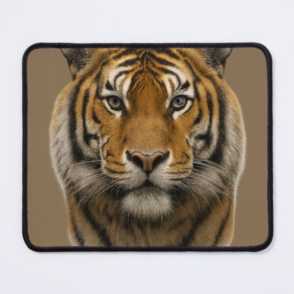 Item preview, Tiger Wildlife Portrait Artwork – Realistic Tiger Face Illustration designed and sold by BROHLine Studio.
