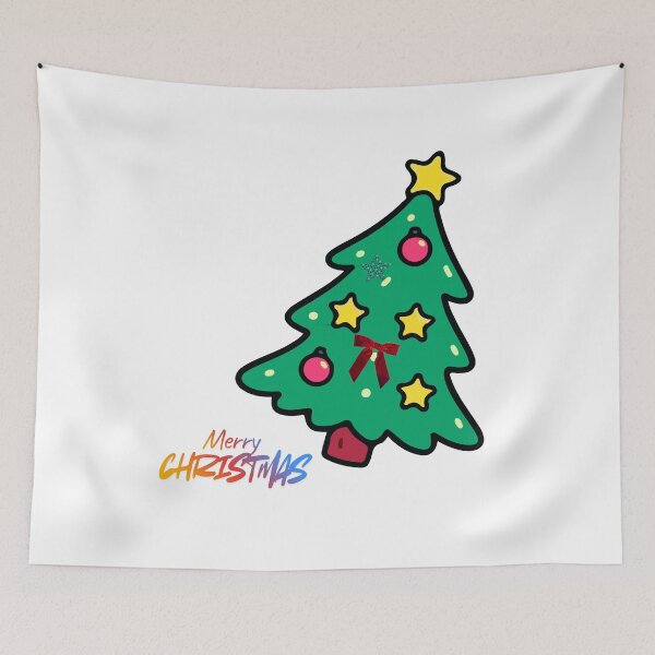 Item preview, Merry Christmas Tree Design designed and sold by AlifUX-Market.