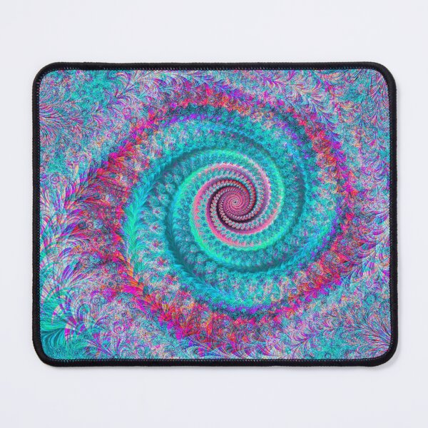 Item preview, Abstract Multicolored Floral Fractal Swirl Mix 26 designed and sold by SXW Designs.