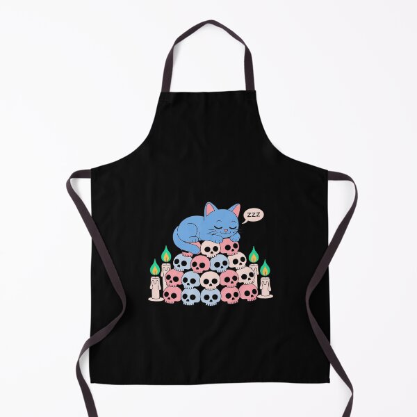 Item preview, Transgender Kawaii Cat on Skulls Subtle LGBT Pride designed and sold by MarryIsMonth.