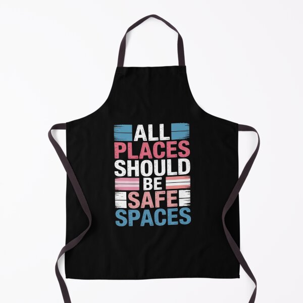 Item preview, Transgender All Spaces Safe Trans Pride Flag LGBT Women Men  designed and sold by FadeOfThrone.