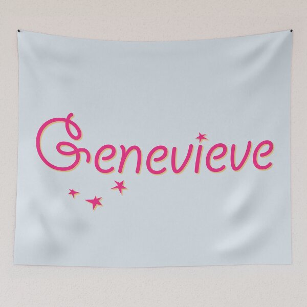 Item preview, My Name is Genevieve designed and sold by CharlottePlaceArt.